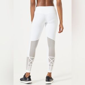NWT White mesh MPG leggings Julianne Hough DWTS dancing collaboration Small S